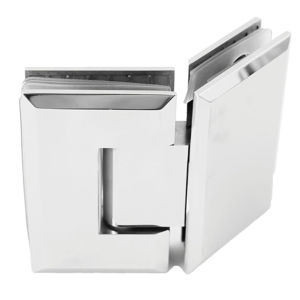 Hængsel glas/glas 135° med lukkefunktion