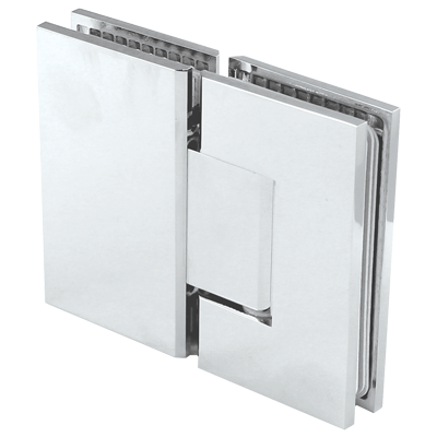 Hængsel glas/glas 180° med lukkefunktion