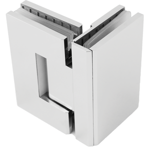 Hængsel glas/glas  90° med lukkefunktion