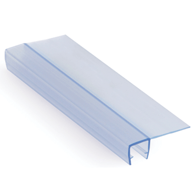 Tætningsliste transparent mellem brusedør-gulv-væg