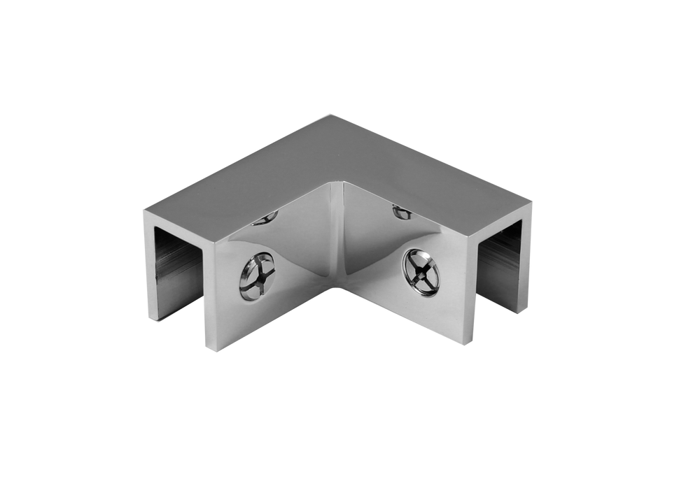 Hjørnesamling glas-glas 90 grader