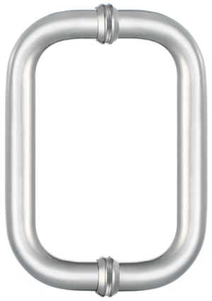 Bøjlegreb glasdør Ø19 længde 171 mm