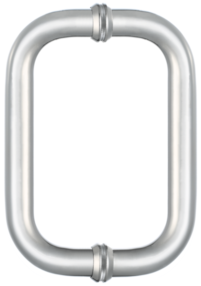 Bøjlegreb glasdør Ø19 længde 171 mm