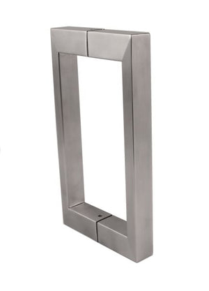 Firkantet greb rustfri stål 25-13-25 mm