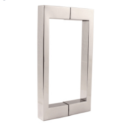 Firkantet greb rustfri stål 25-13-25 mm