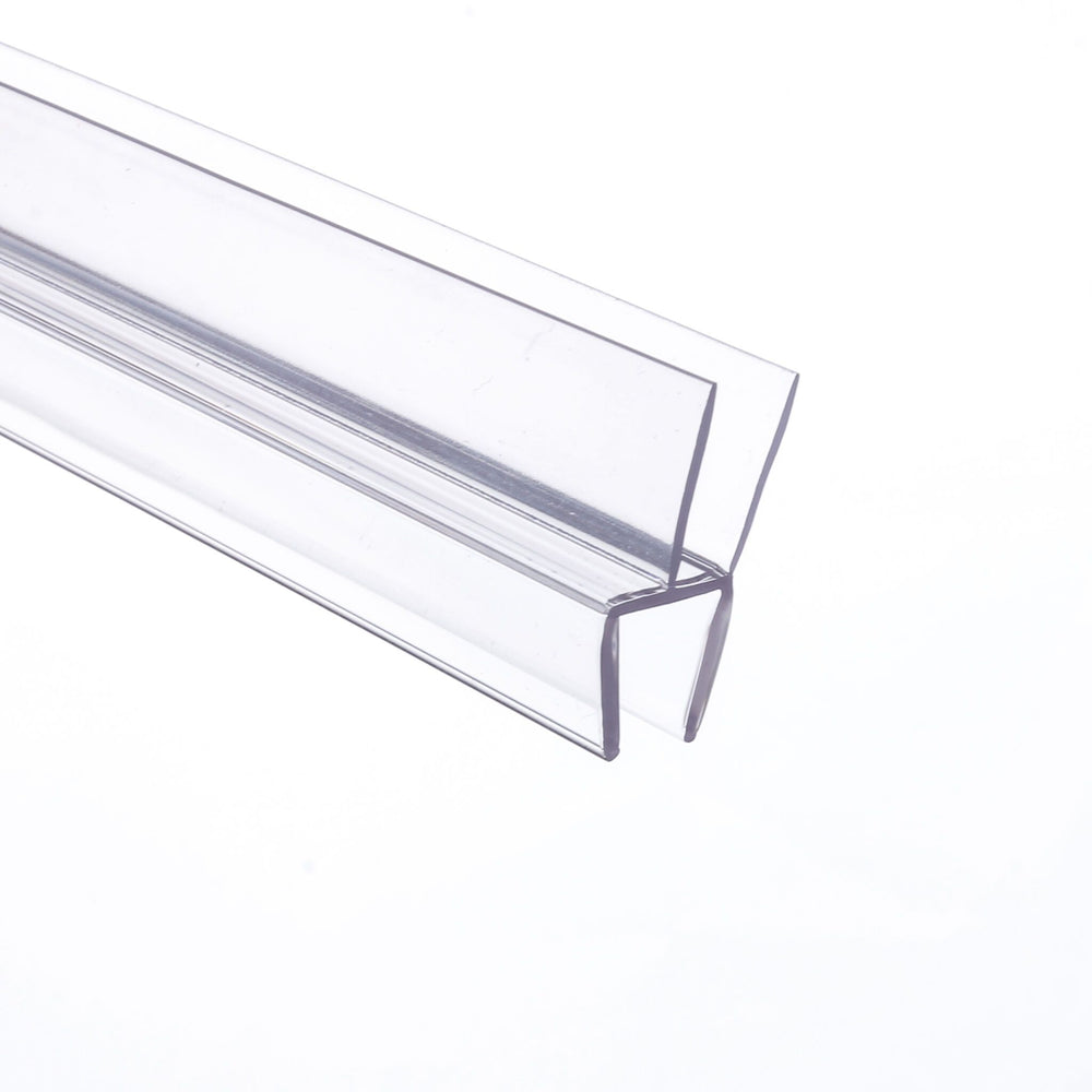 Tætningsliste transparent med læbe og vandnæse