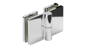 Hængsel til glas brusedør VERONA SLIM med lift funktion, væg/glas 180° højre