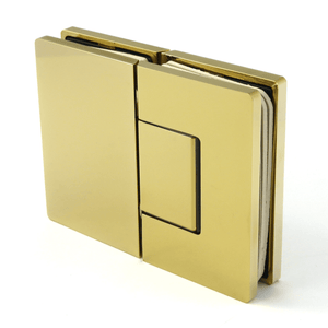 Hængsel glas/glas 180° VERONA PREMIUM i guld