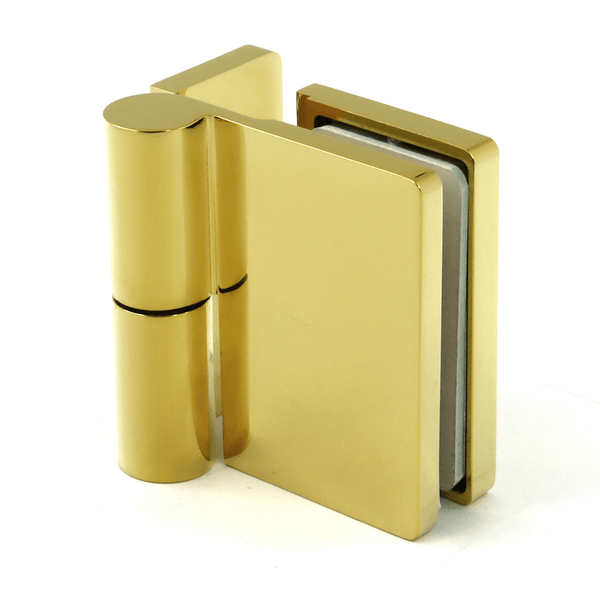 Hængsel glasbrusedør VERONA SLIM 90-gr venstre i guld