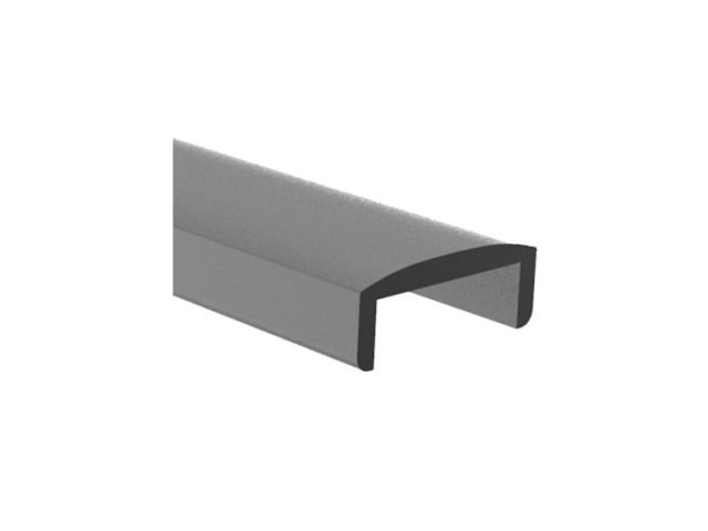 Håndliste til glas i aluminium